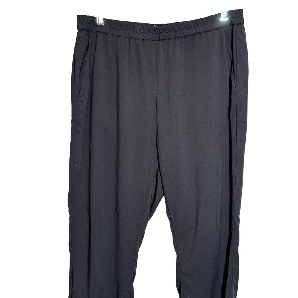 Marine Layer Black Lightweight Elastic Waist Lounge Pants Size Large Athleisure‎ - Picture 3 of 14